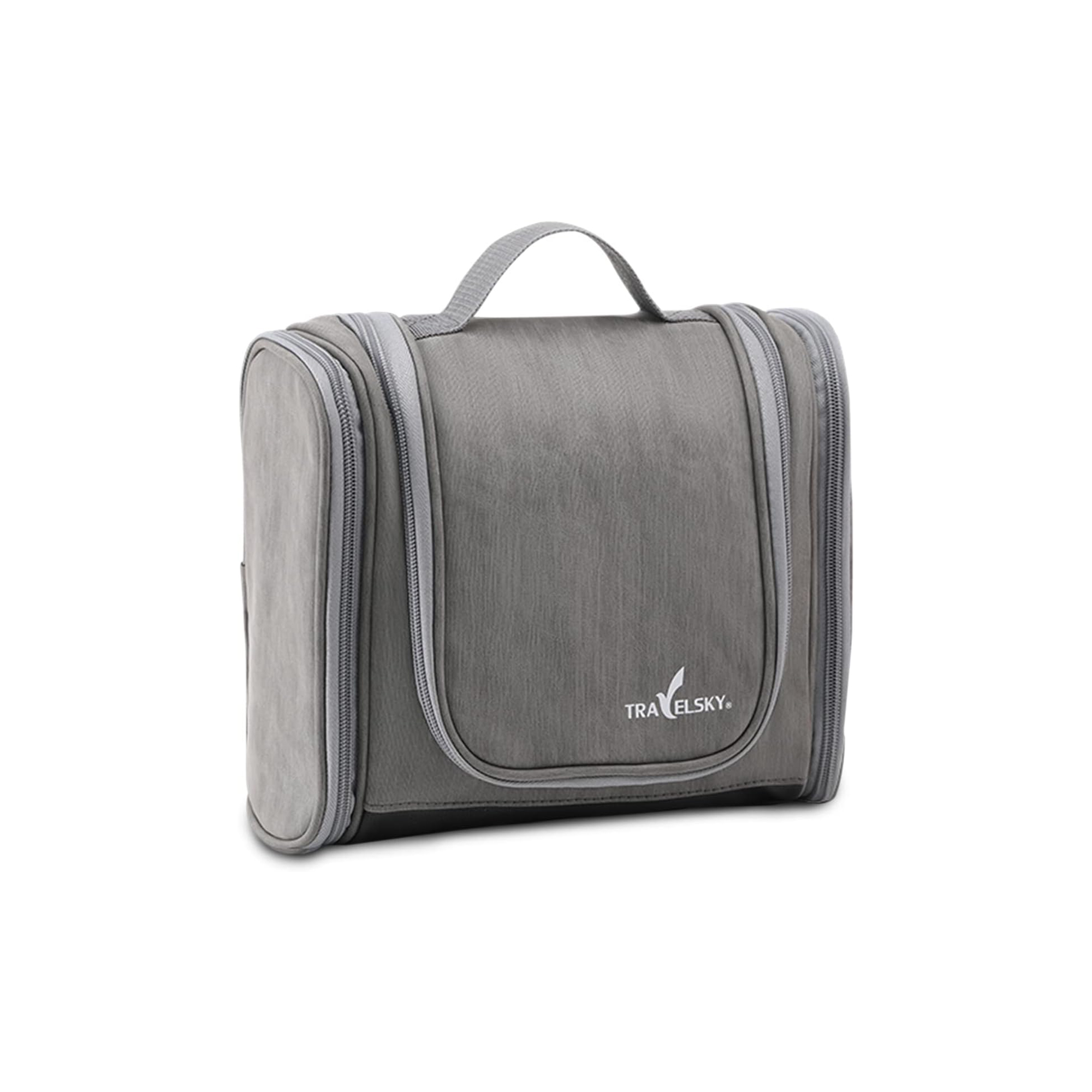 Large Capacity Hanging Toiletry Bag-Gray