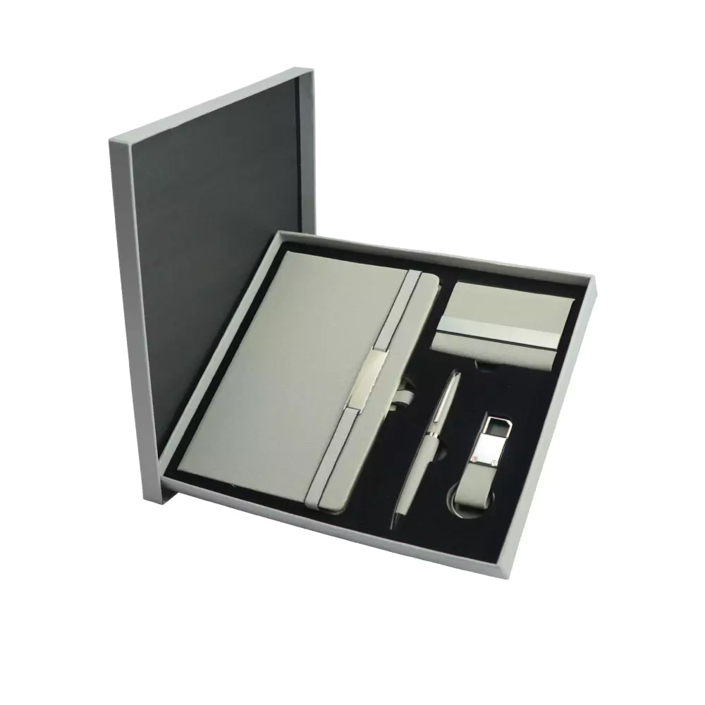 Office Gift Sets with Notebook, Pen, Card Holder, Keychain