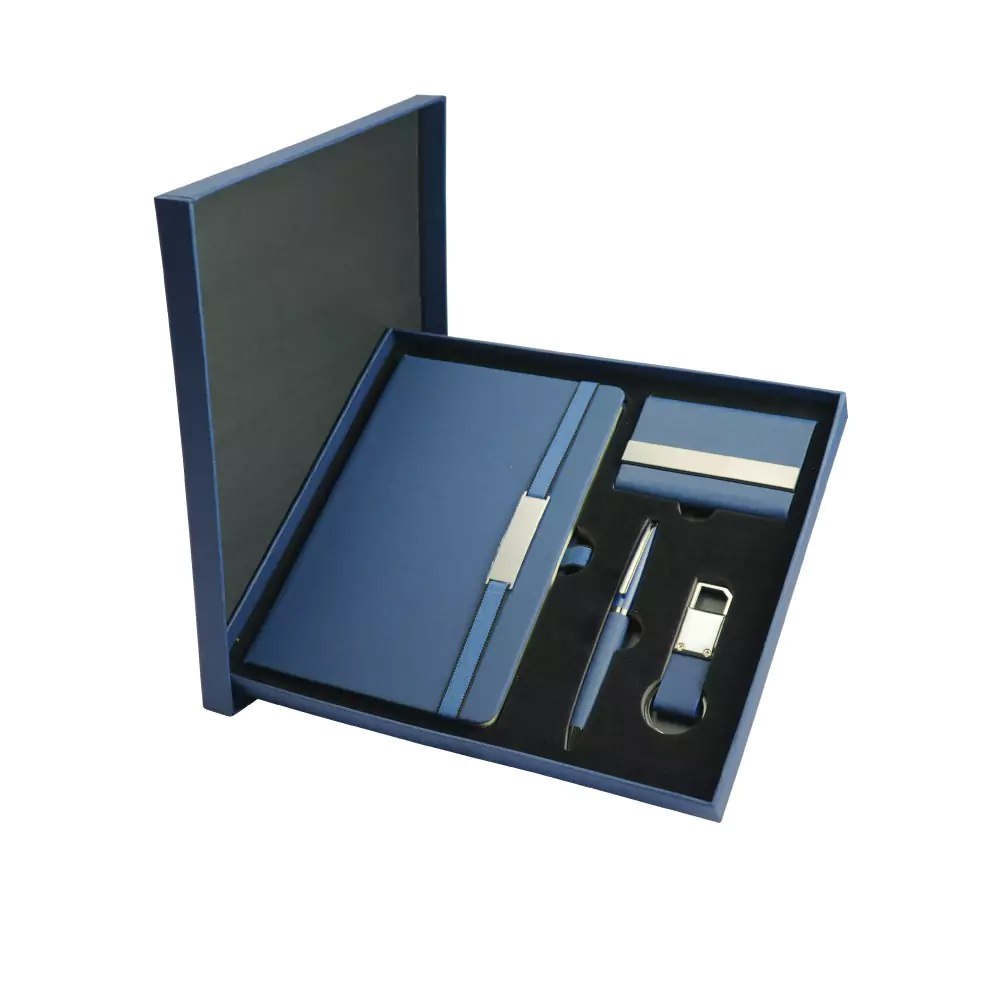Office Gift Sets with Notebook, Pen, Card Holder, Keychain