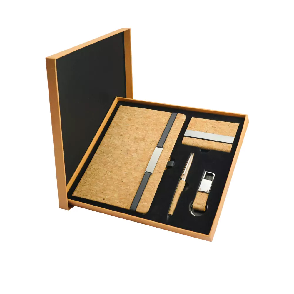 Office Gift Sets with Notebook, Pen, Card Holder, Keychain