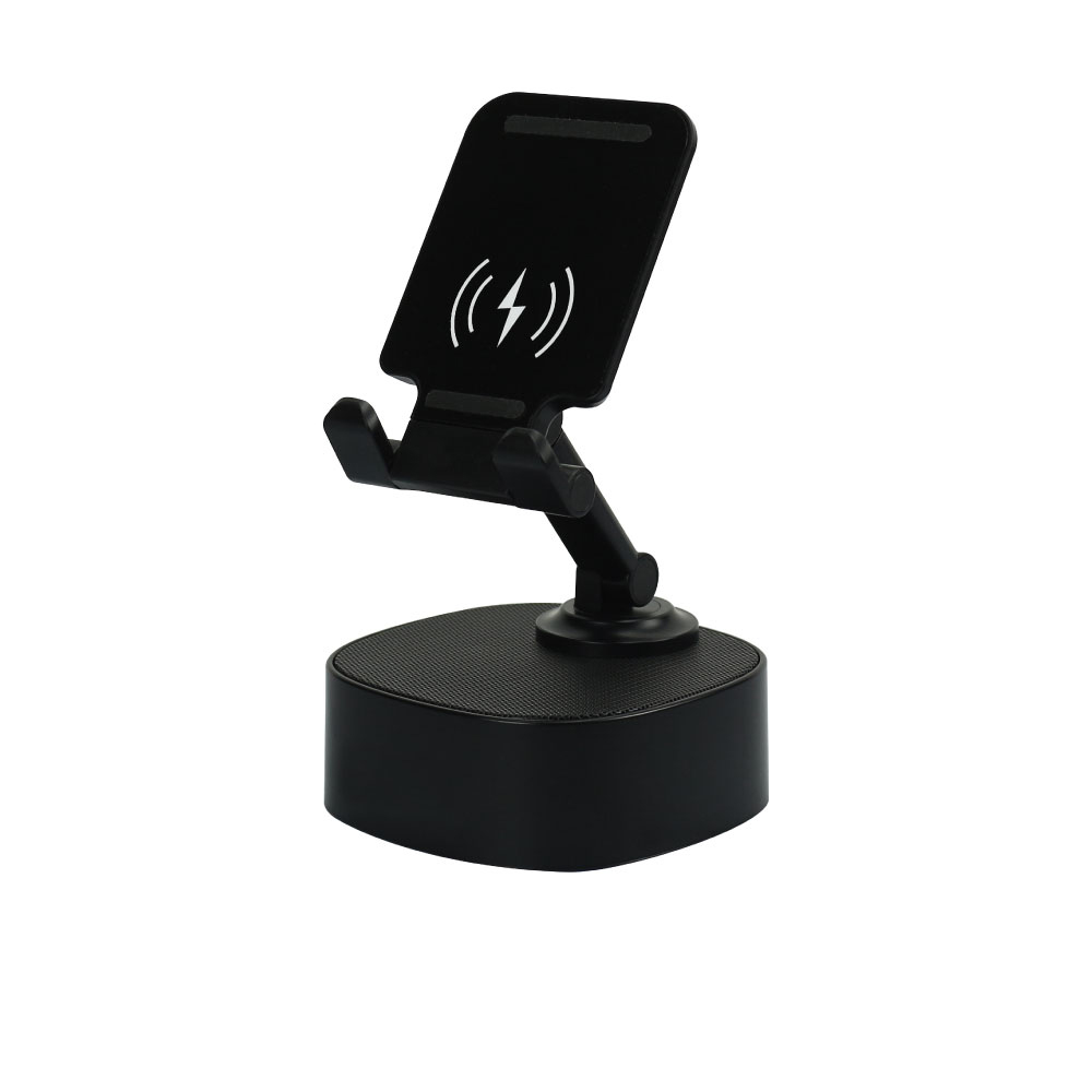 Wireless Fast Charger 15W with BT Speaker and RGB LED Logo