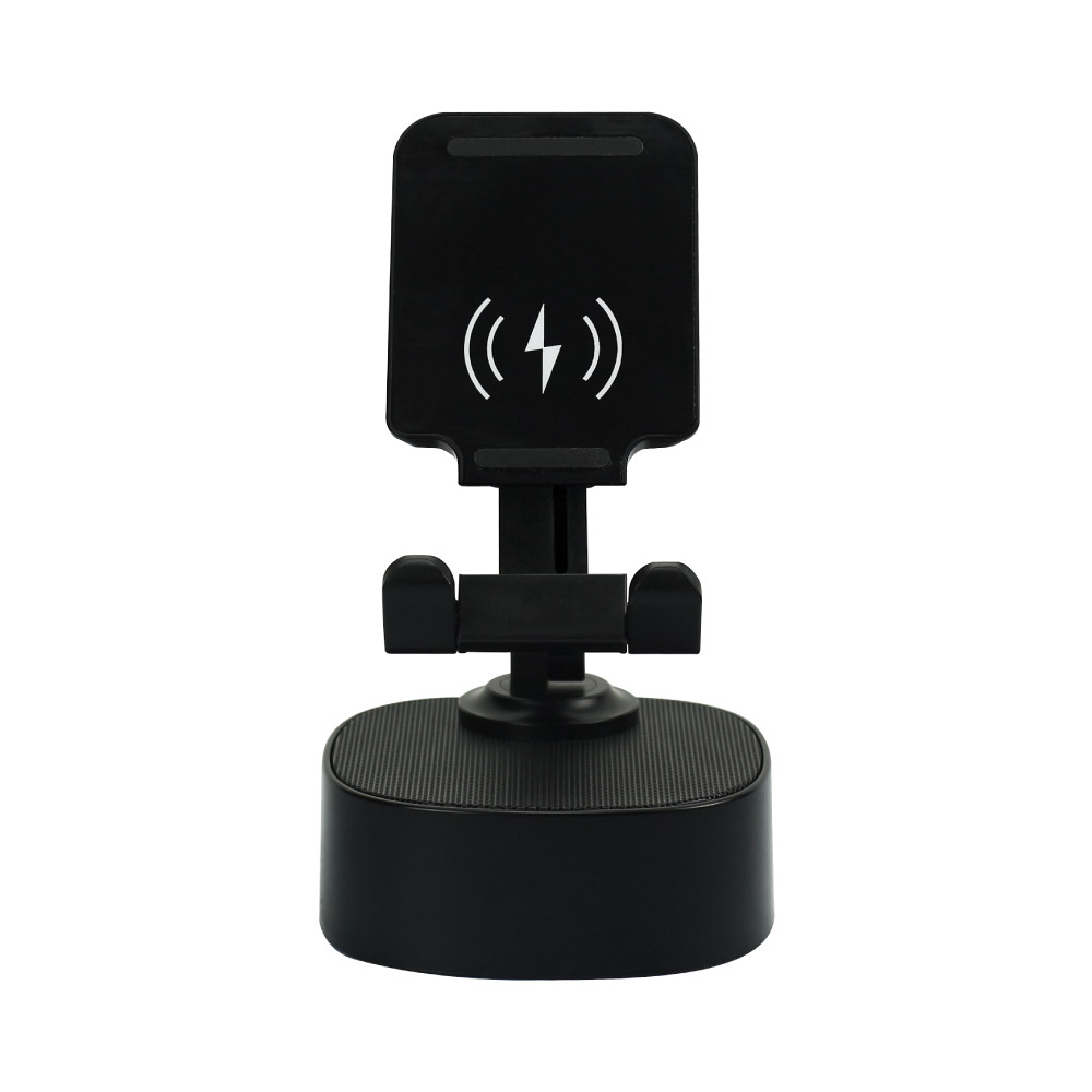Wireless Fast Charger 15W with BT Speaker and RGB LED Logo