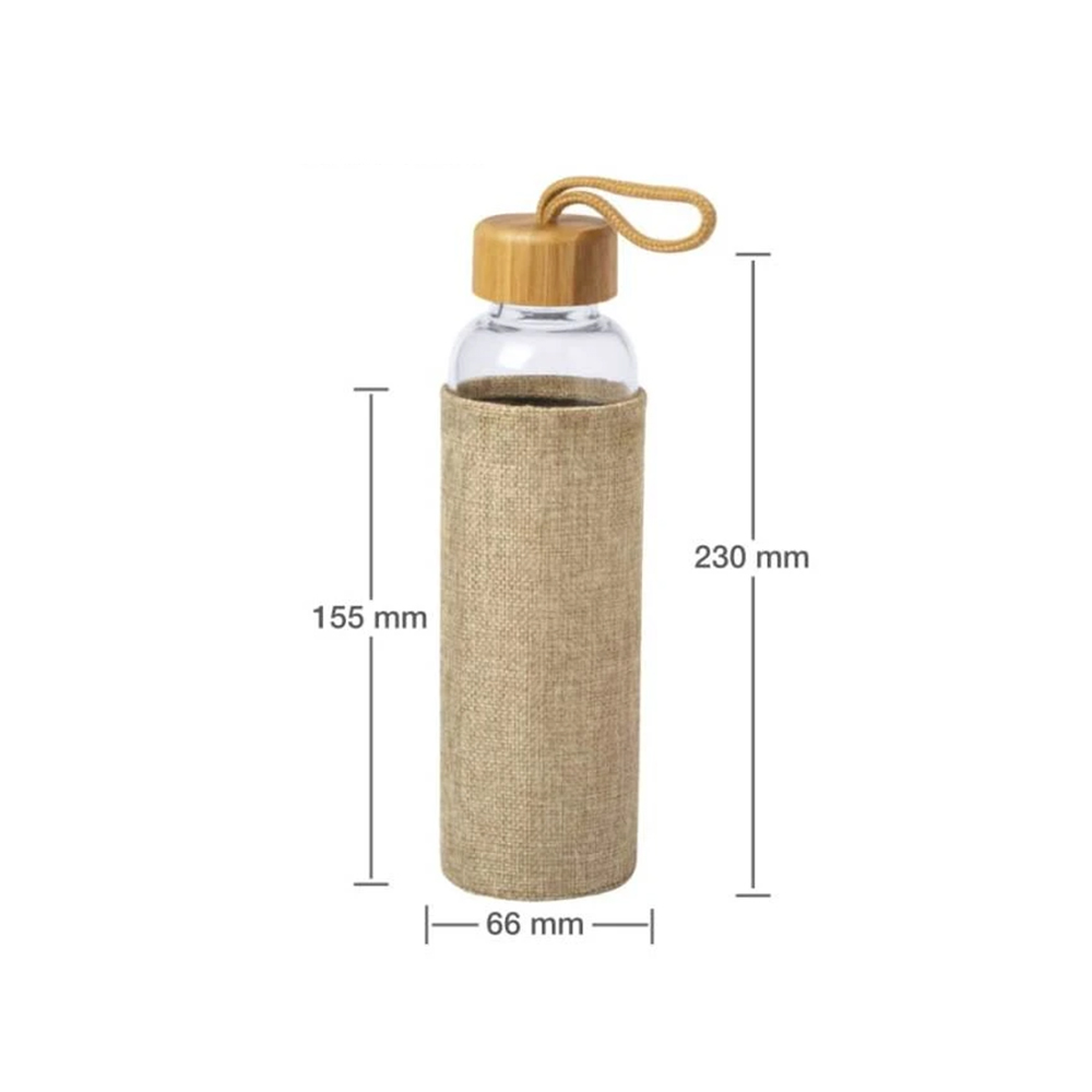 Glass Bottle with Sleeve