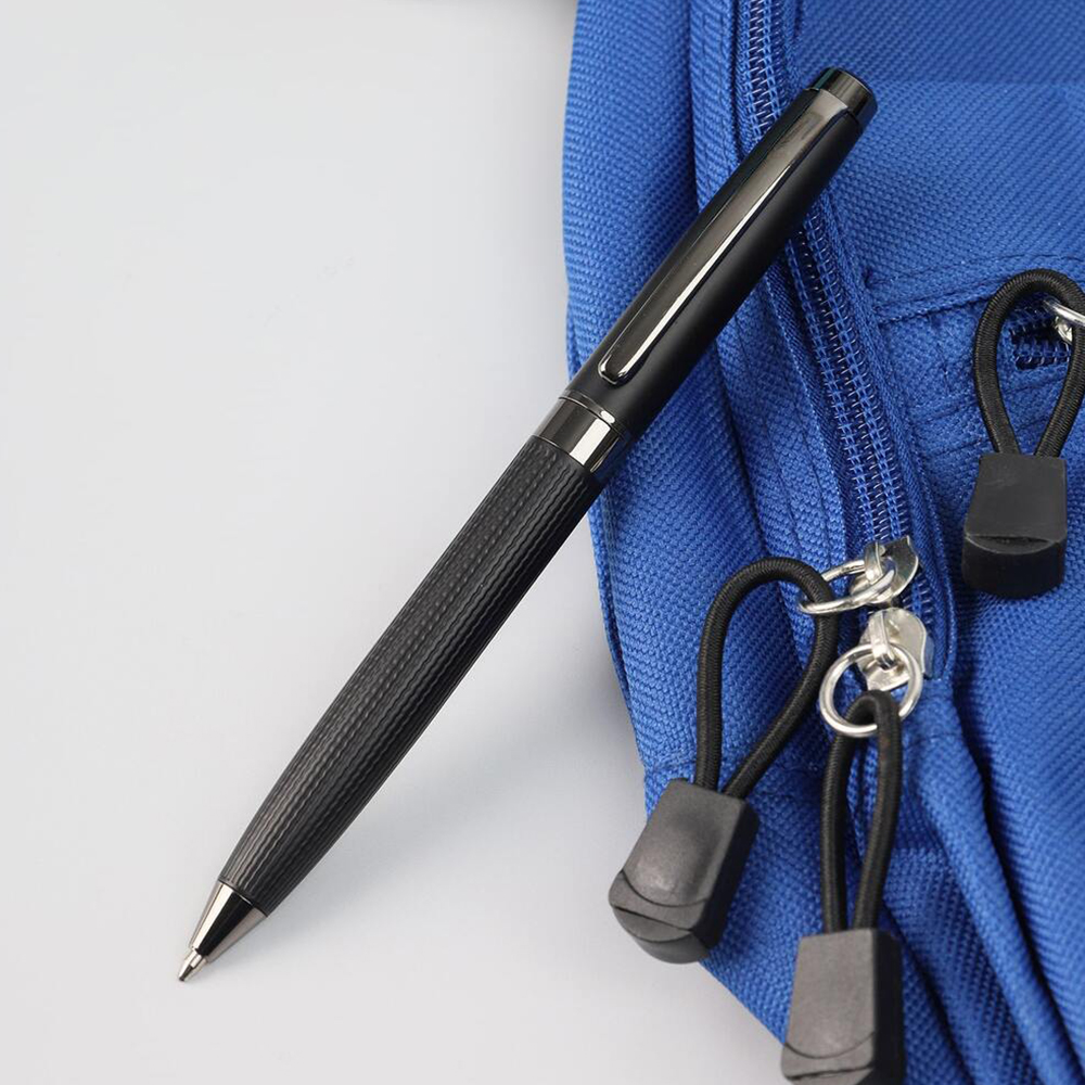 BIRO - Chrome Top Metal Ball Pen