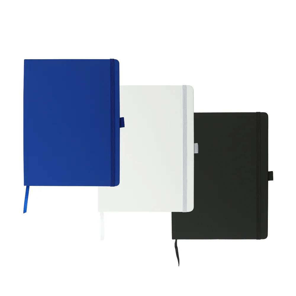 B5 PU Notebooks with Pen Loop & Elastic Band