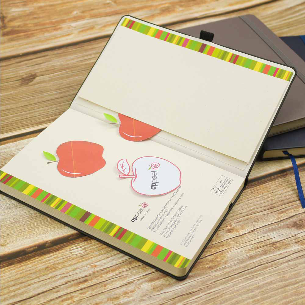A5 PU Notebooks with Elastic Band Pen Loop