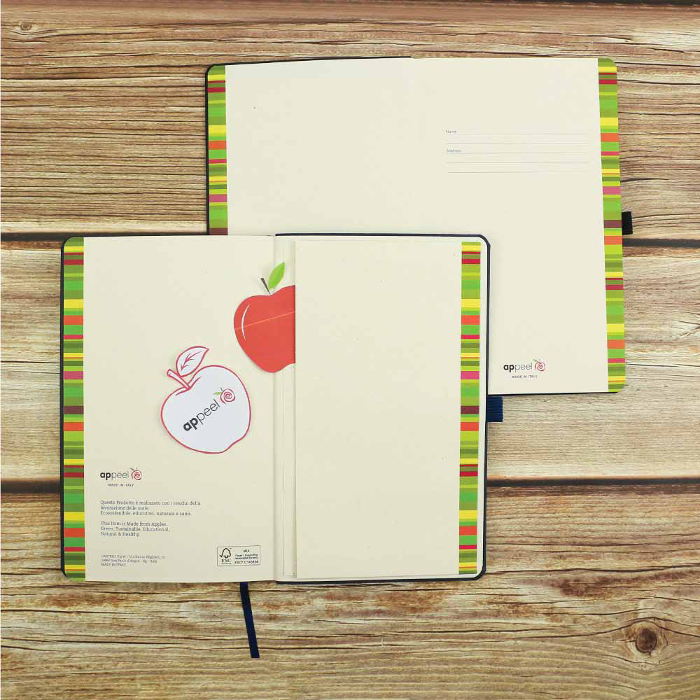 A5 PU Notebooks with Elastic Band Pen Loop