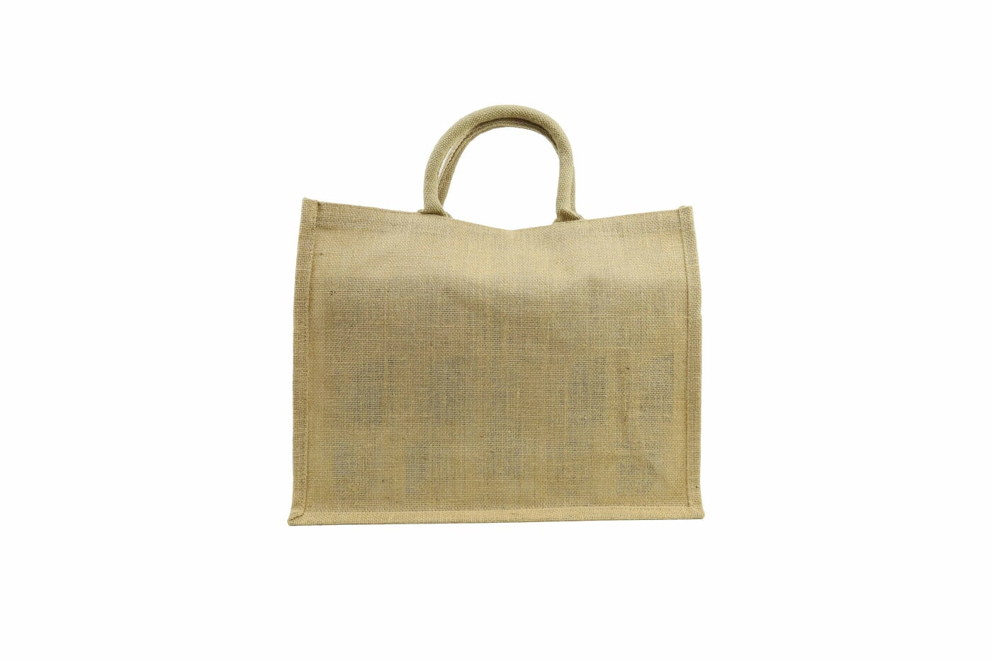 Jute Bag with Button Closure