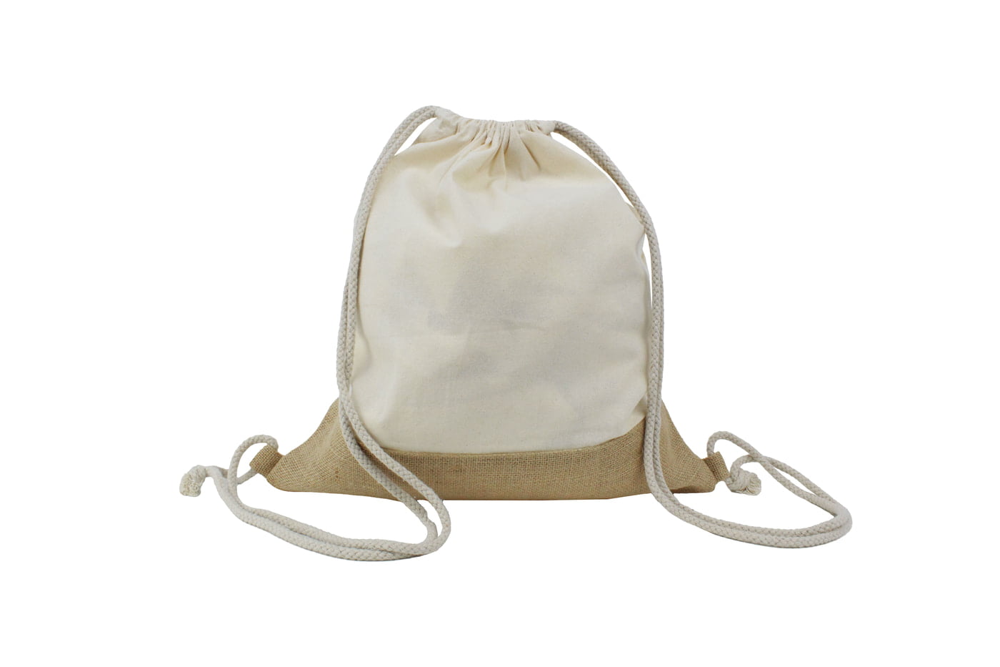 Jute Base Cotton String Bag