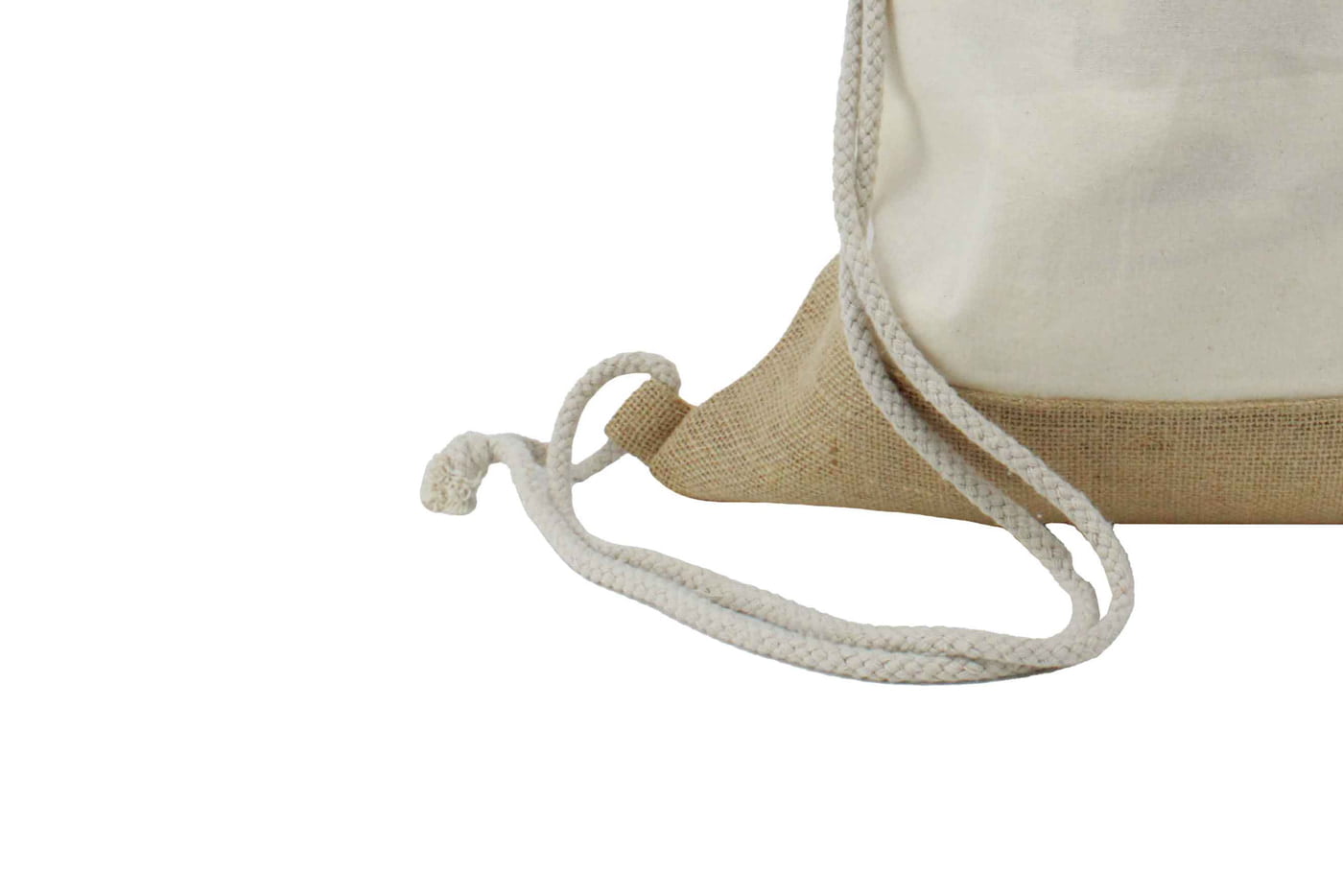 Jute Base Cotton String Bag