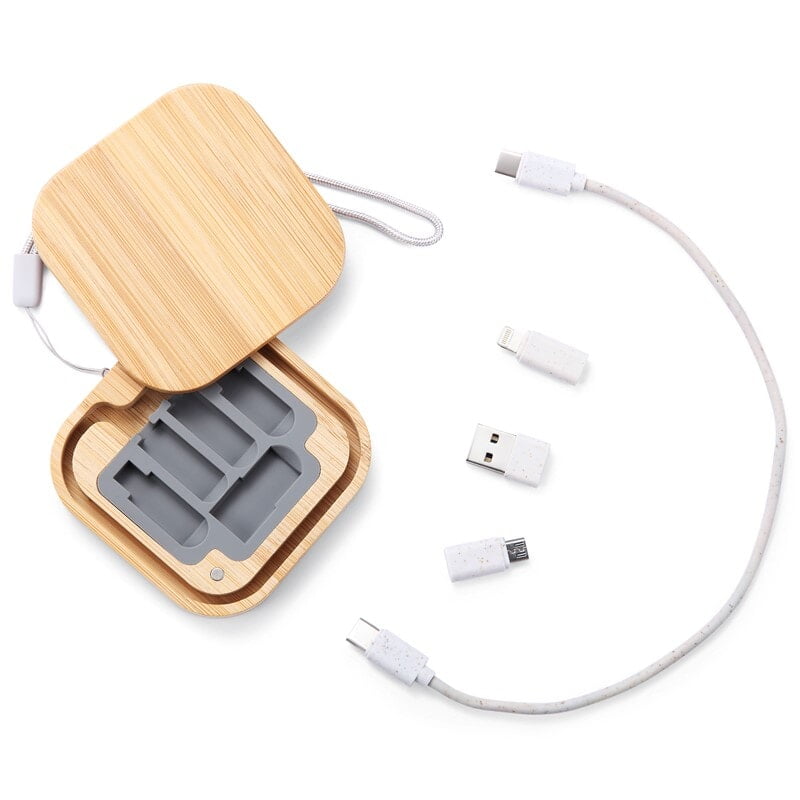 Bamboo Tech Travel Kit