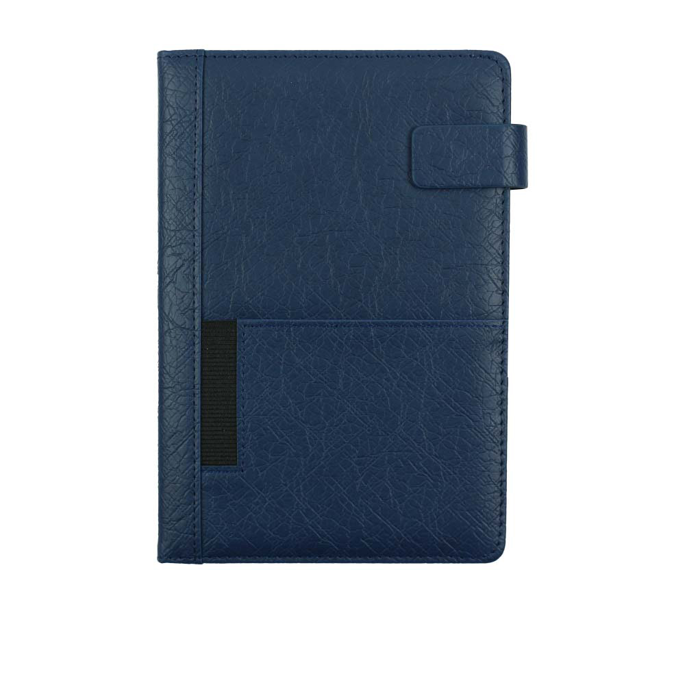 A5 PU Notebooks with Front Pocket & Magnetic Flap