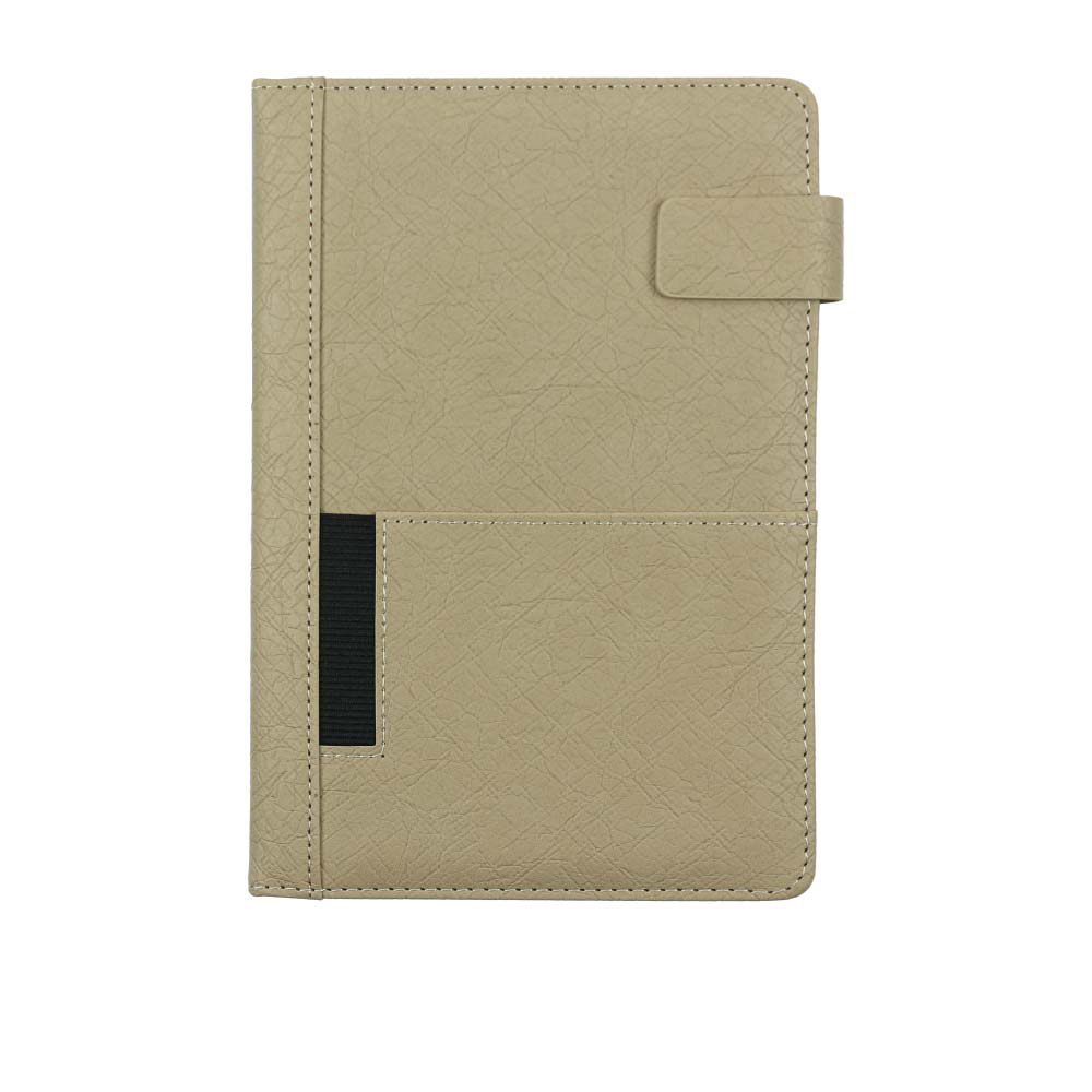 A5 PU Notebooks with Front Pocket & Magnetic Flap