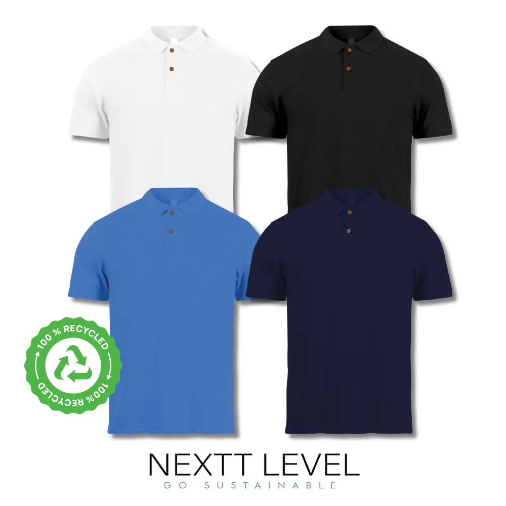Polo T-Shirts in Recycled Material