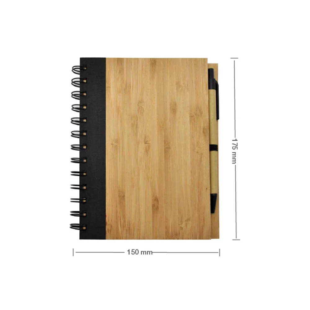 Eco-friendly Notebook Bamboo Notebook with Pen