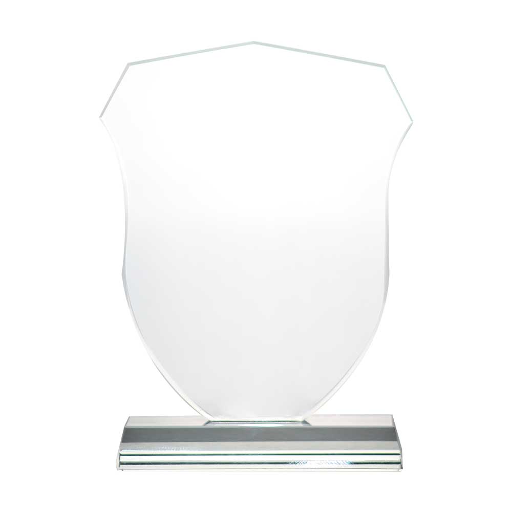 Shield Shaped Crystal Awards with Gift Box