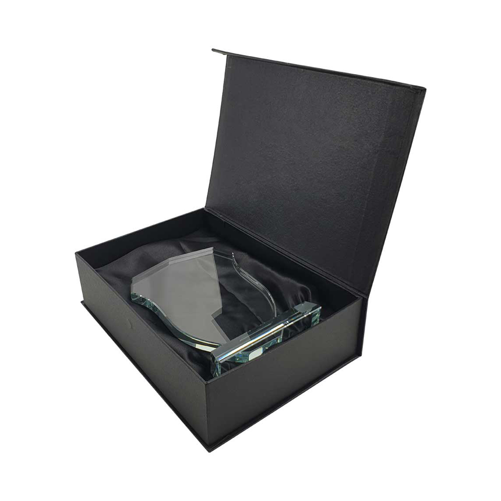 Shield Shaped Crystal Awards with Gift Box