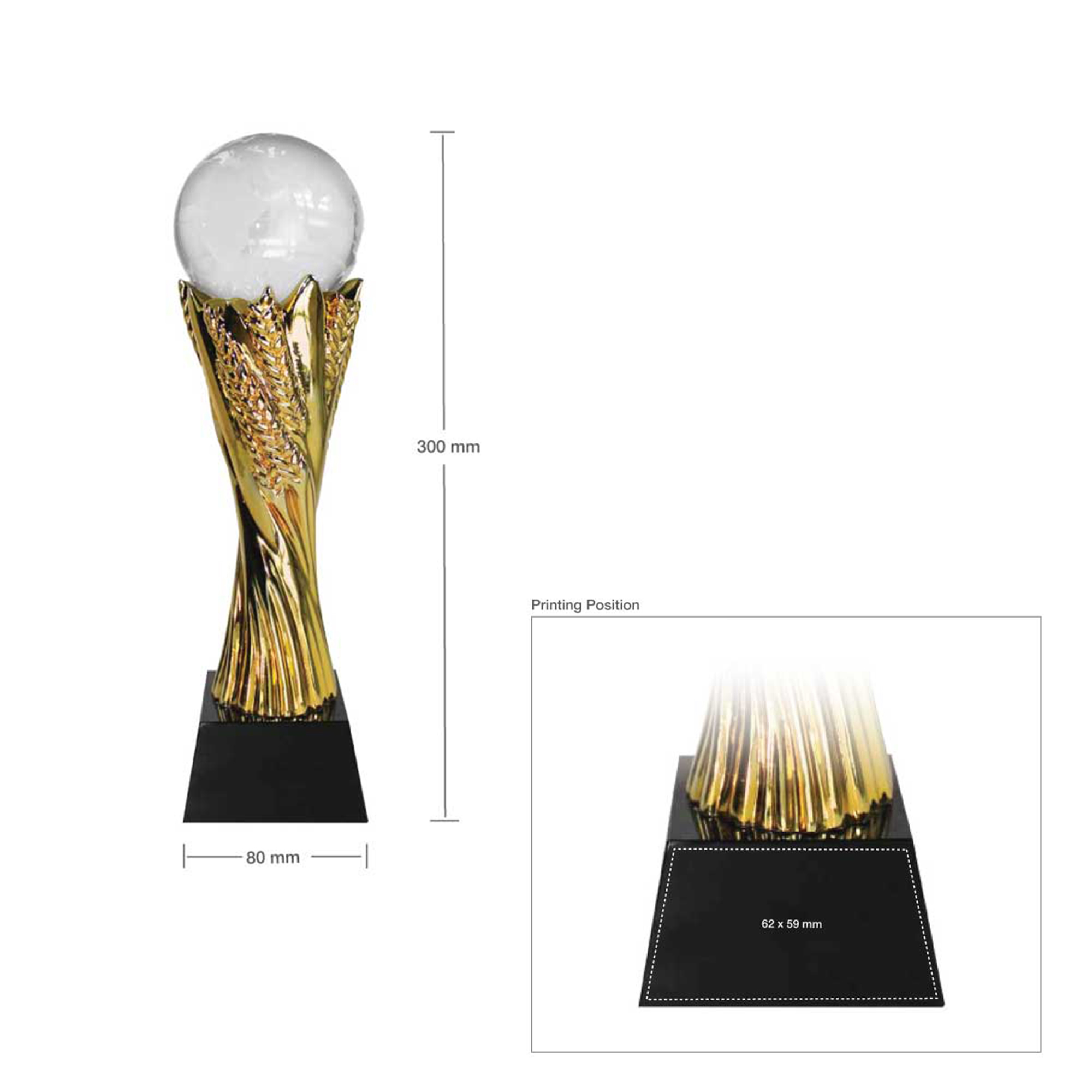 Crystal Globe Trophy