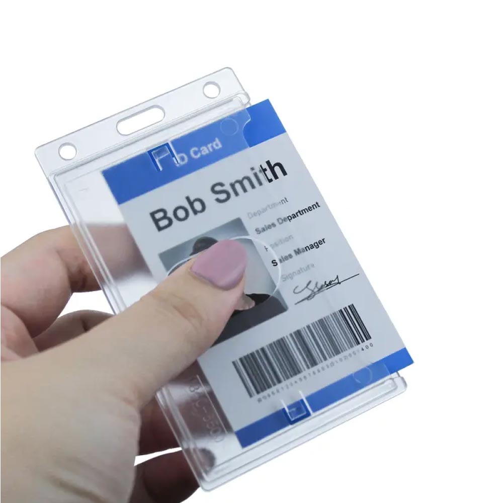 Flexible PVC ID Card Holders-V