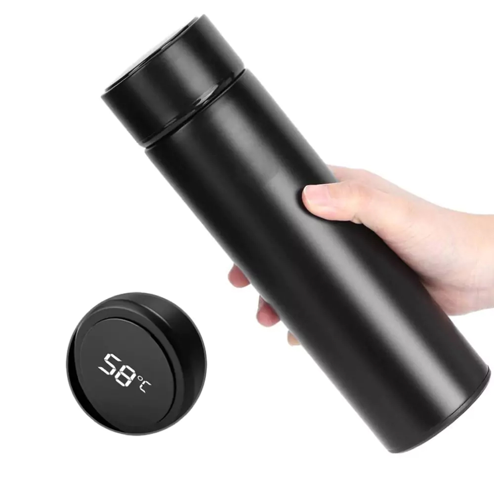 Double Wall Bottles with Temperature Display 500ml