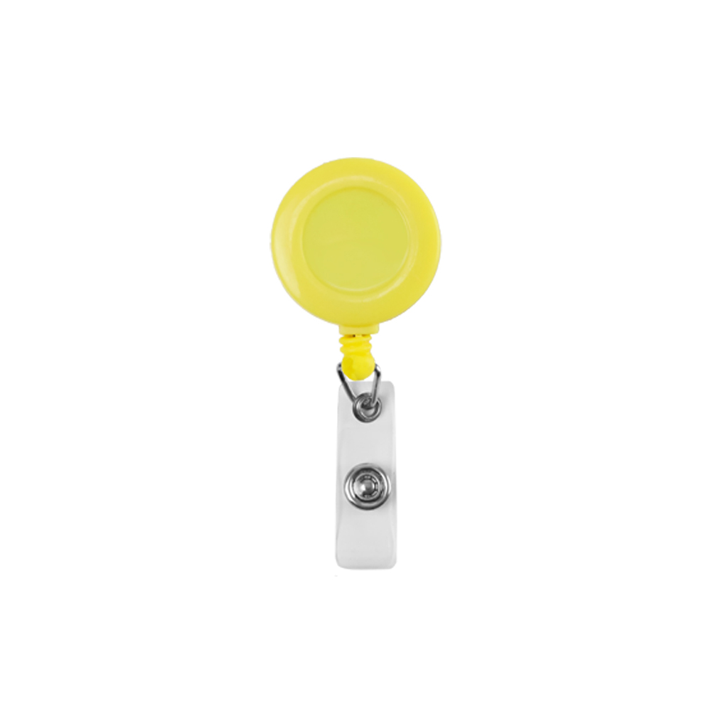 Small Dia Plastic Reel Badge