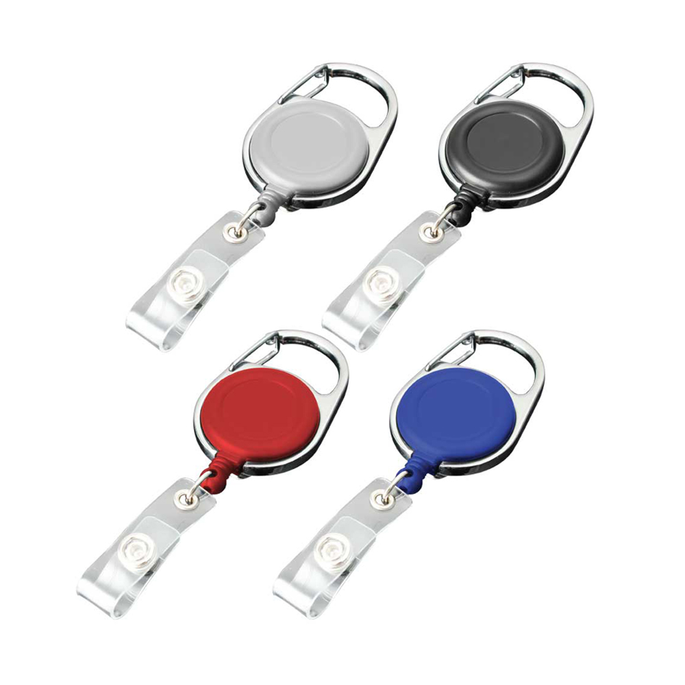 Carabiner Reel Badges - alternate view