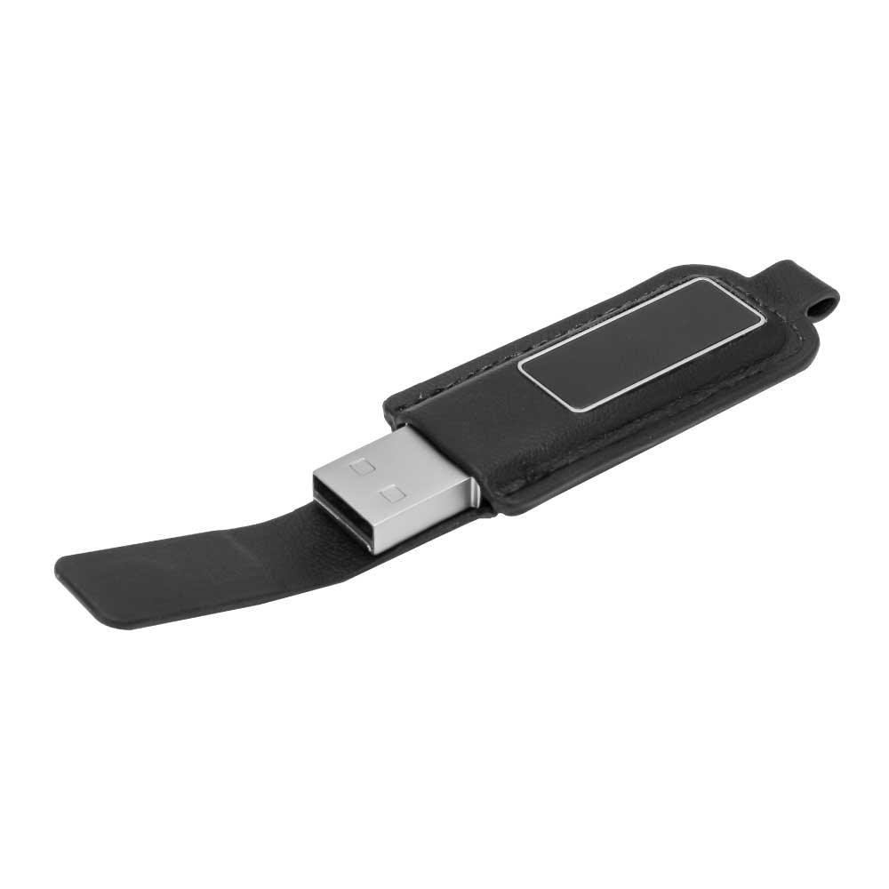 Light-Up Logo Leather Cover USB Flash Drives 32GB