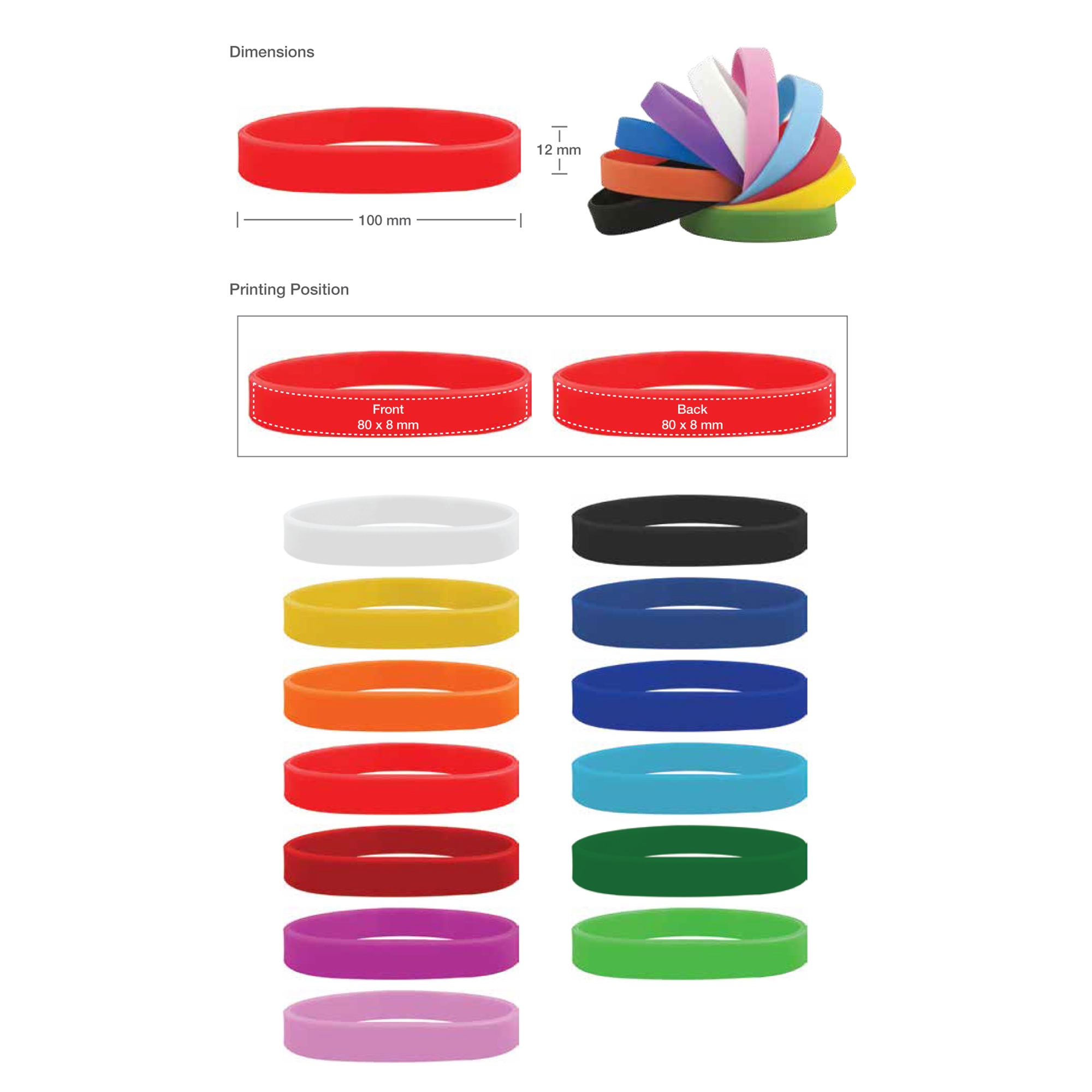 Silicone Wristbands