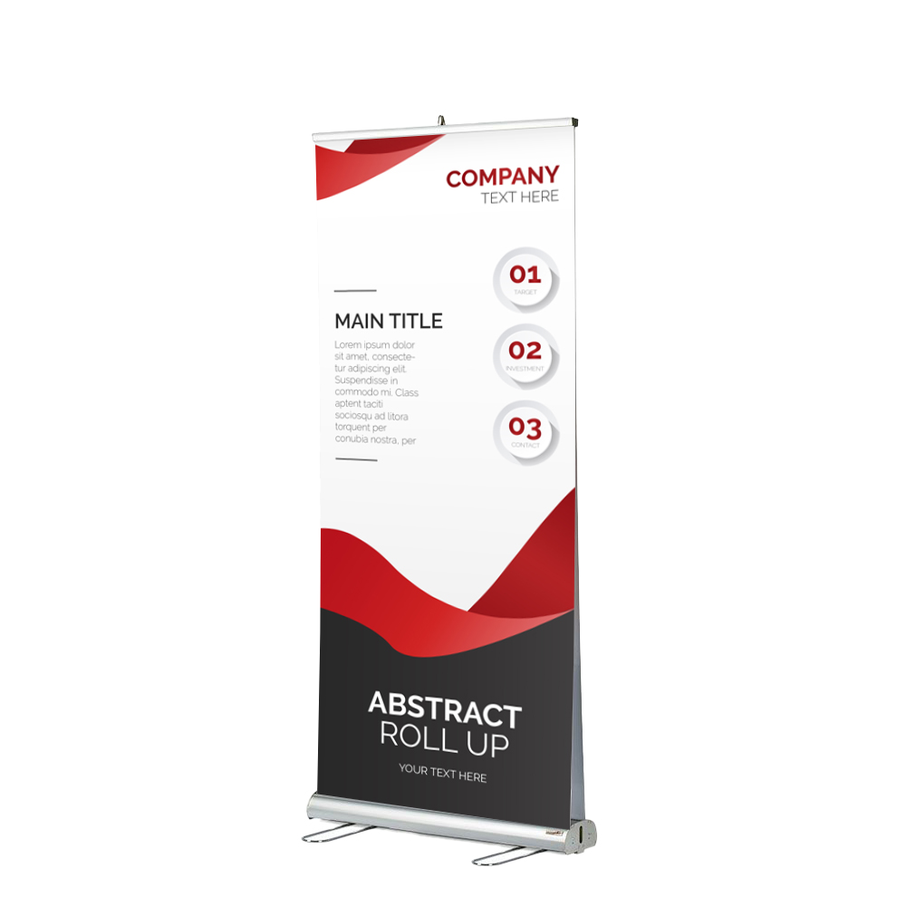 Rollup-Banner Double Side 85x200