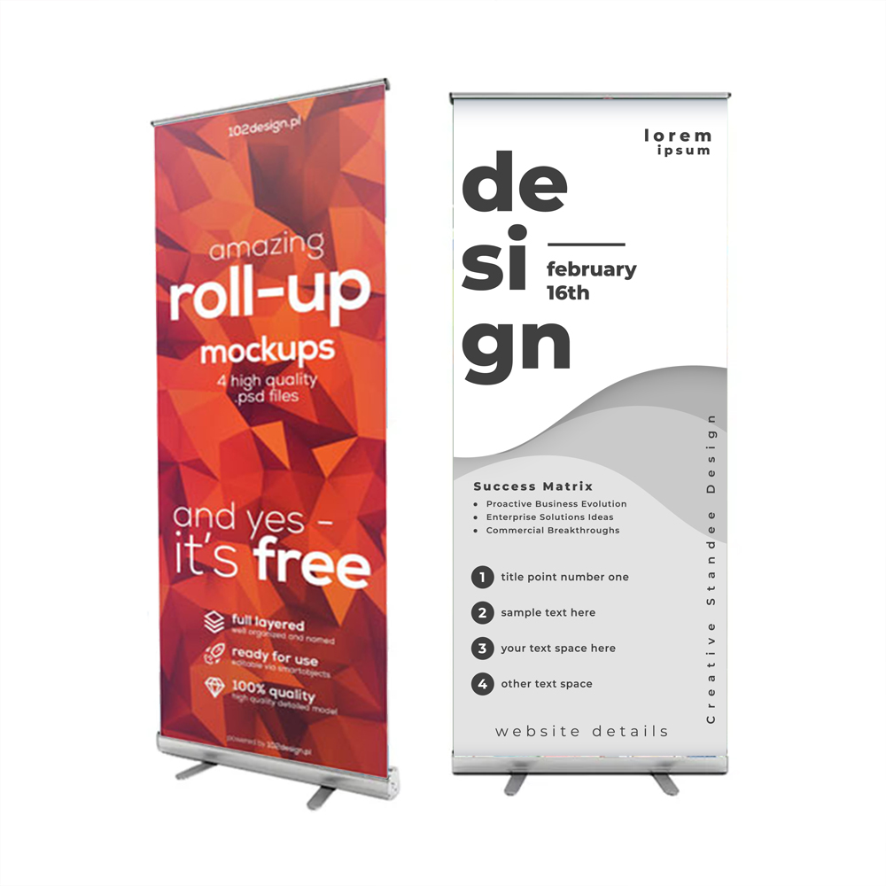 Rollup-Banner Single Side 85x200cm