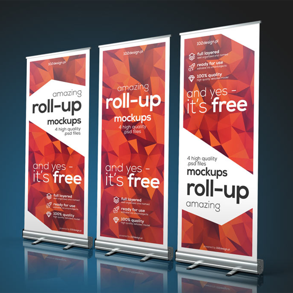 Rollup-Banner Single Side 85x200cm