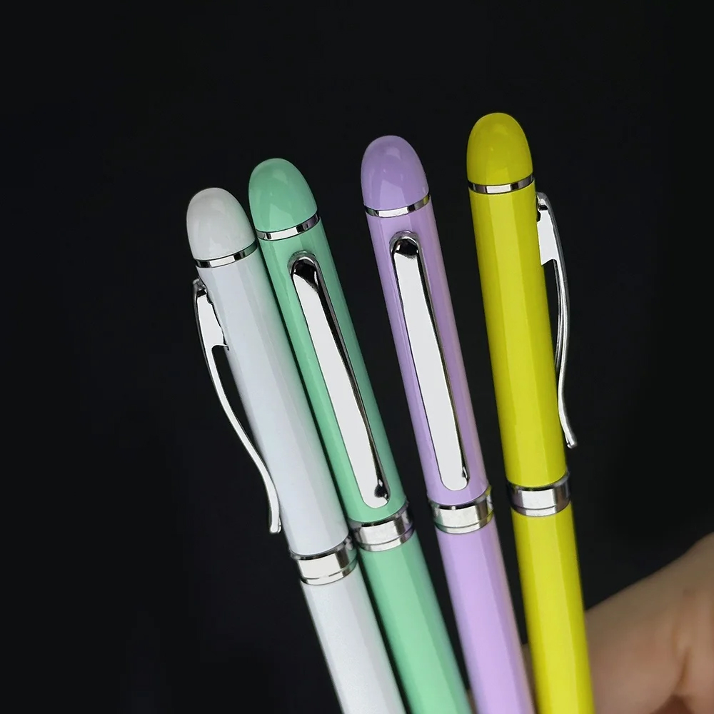 SEAPEN Colorful Stylus Head Metal Ballpoint Pen