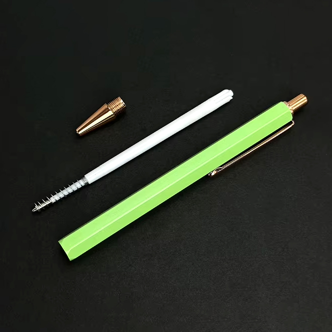 SEAPEN Hexagonal Polygon Metal Ball Pen