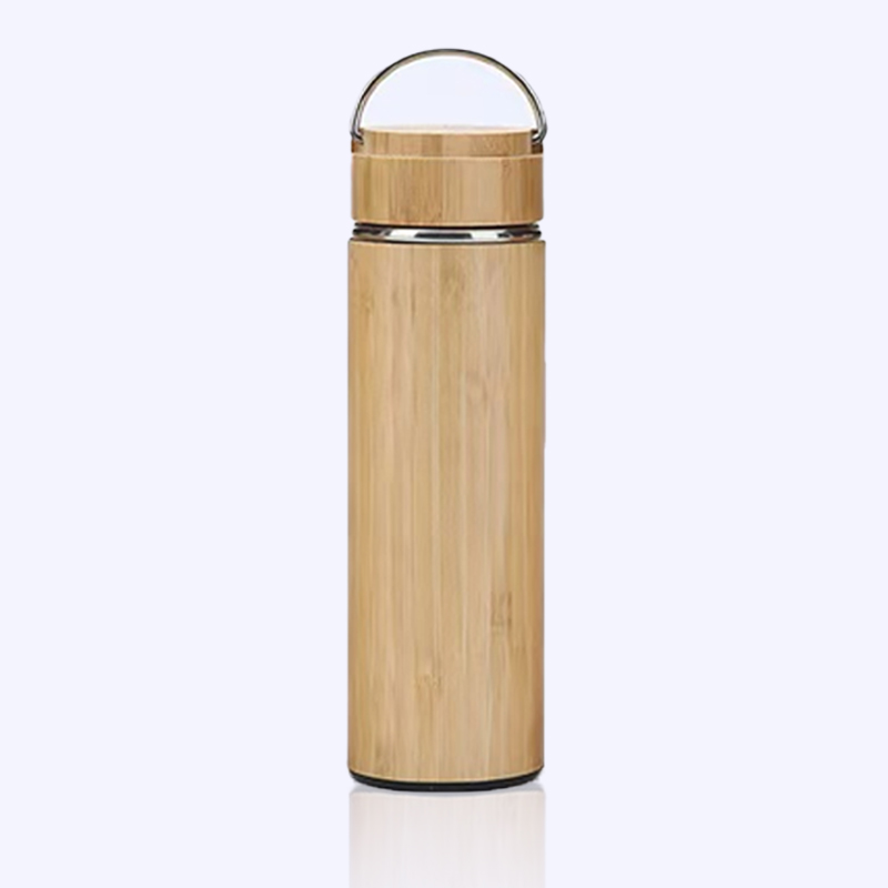 Bamboo shell thermos cup 500ml