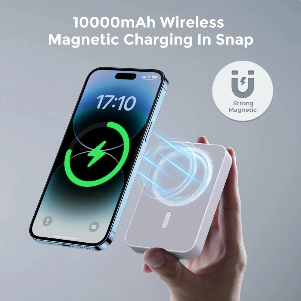  Magsafe Powerbank 10,000 mAh 15W Fast Wireless Charging