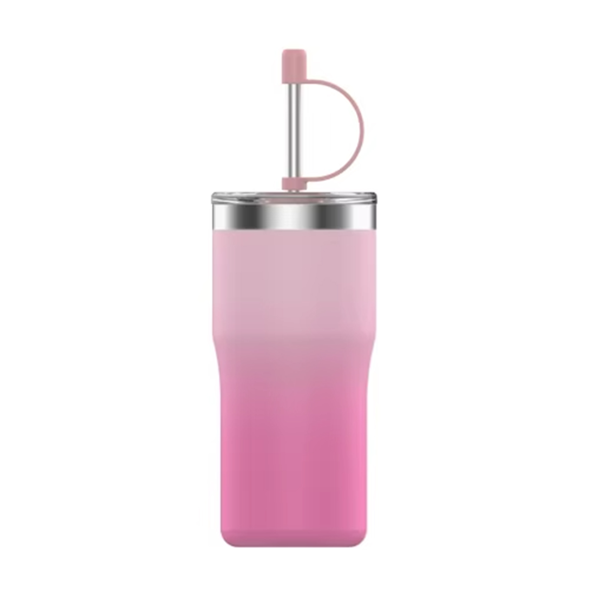 Tumbler Stainless Steel Coffee Mug with Lid Double Wall Vacuum Insulated Car Cup Vacuum-Hot Pink