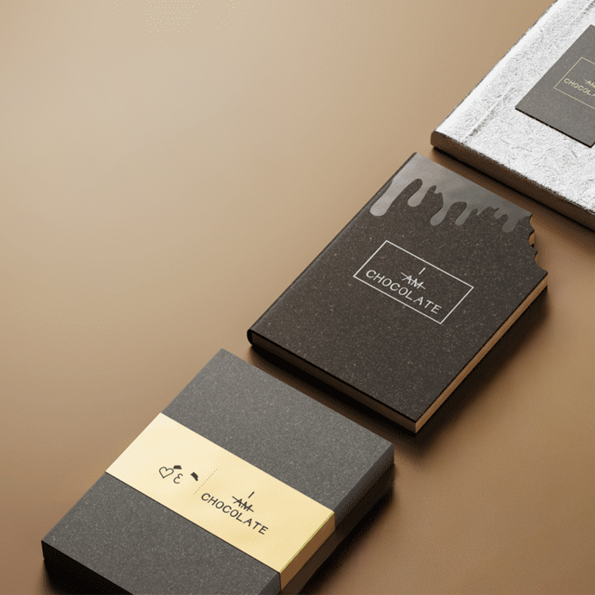 CHOCOLATE CUSTOMIZED NOTEBOOK