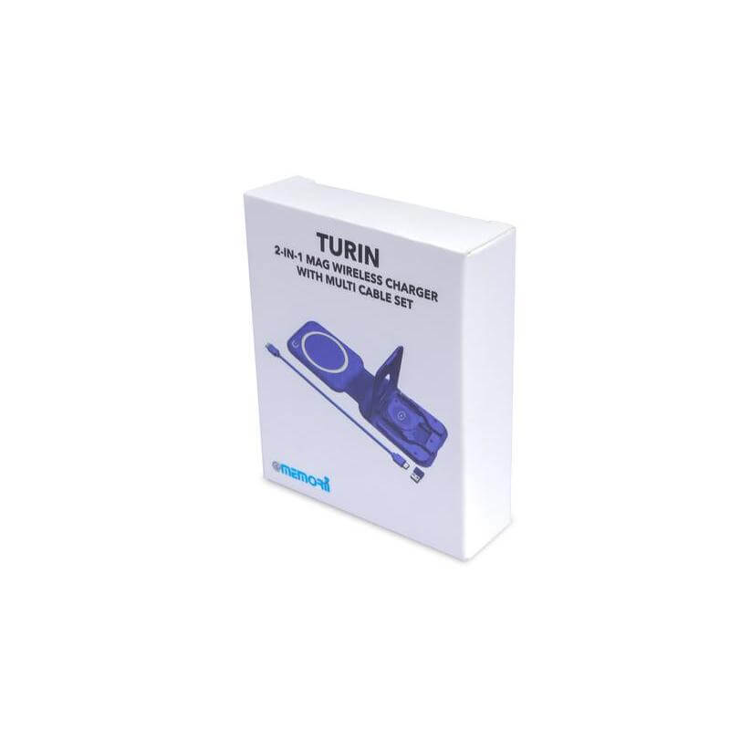 TURIN-Memorii Foldable Wireless Charger and Multicable