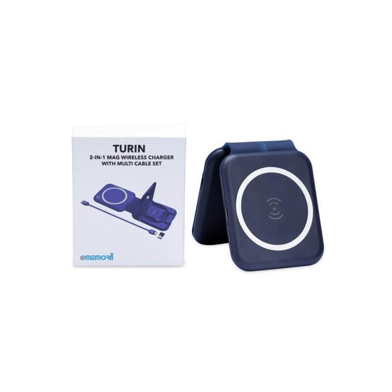 TURIN-Memorii Foldable Wireless Charger and Multicable