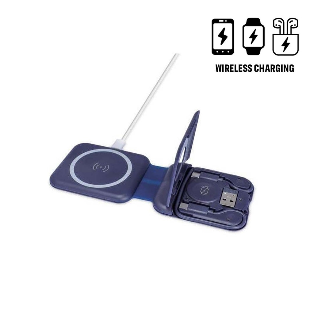 TURIN-Memorii Foldable Wireless Charger and Multicable
