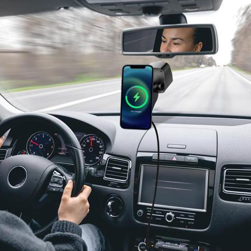 VIRTON-Magnetic Car Phone Holder and 15W Wireless Charger