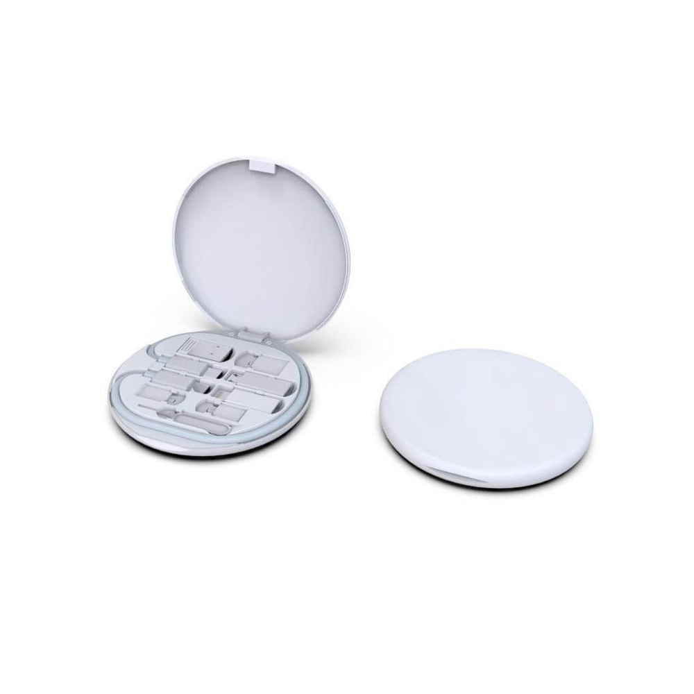 OSLO Mag - Memorii Recycled 15W Magnetic Wireless Charger Multicable Set