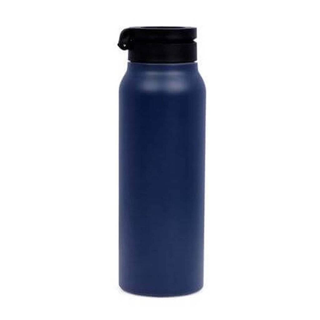 FERRO-Double Walled Vacuum Bottle with Mag Holder-Blue