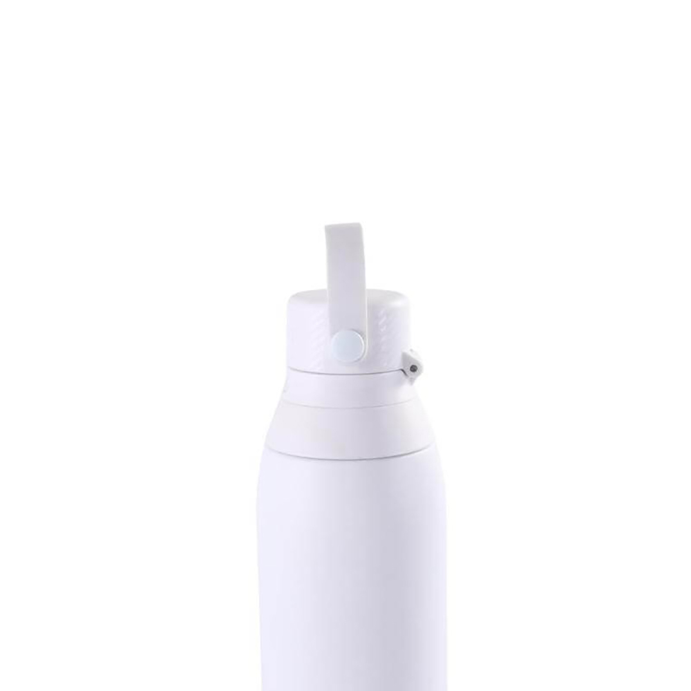 R-NEBRA - CHANGE Collection Recycled Stainless Steel Vacuum Bottle-White