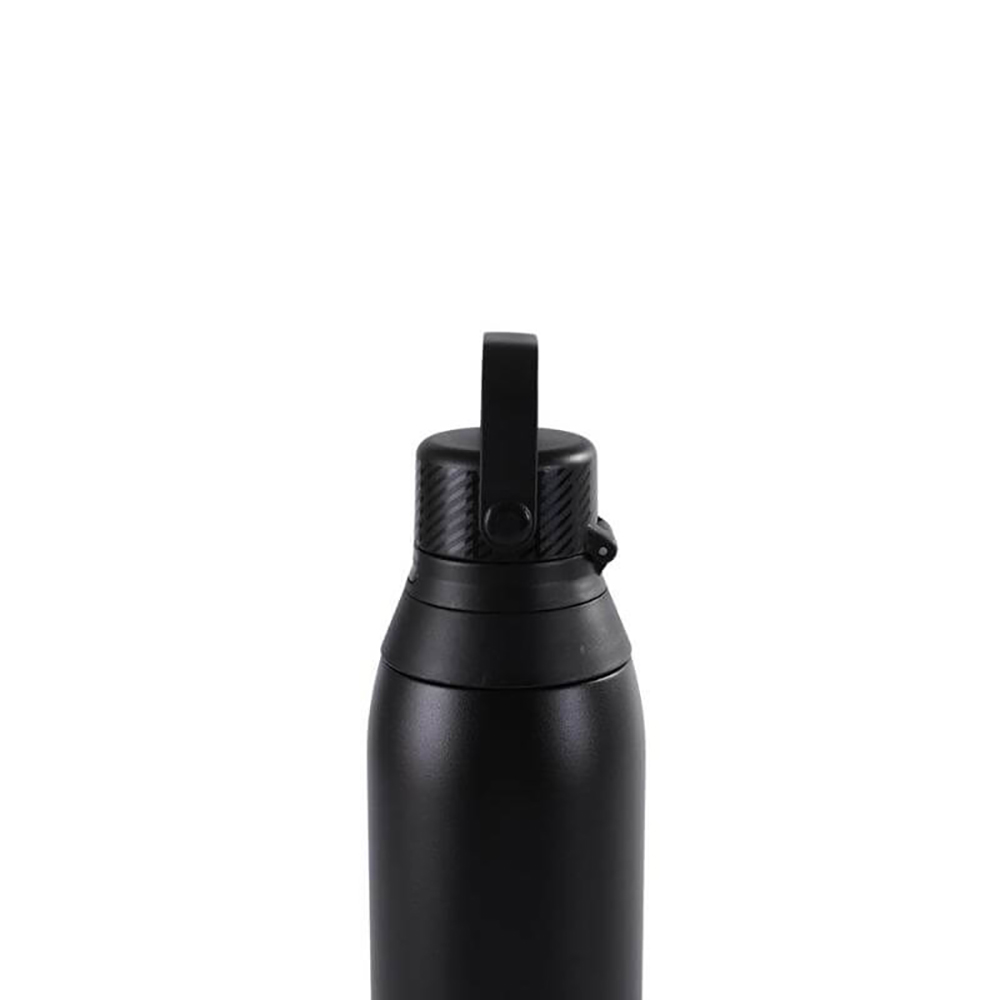 EVORA - Hans Larsen Double Wall Stainless Steel Vacuum Bottle-Black