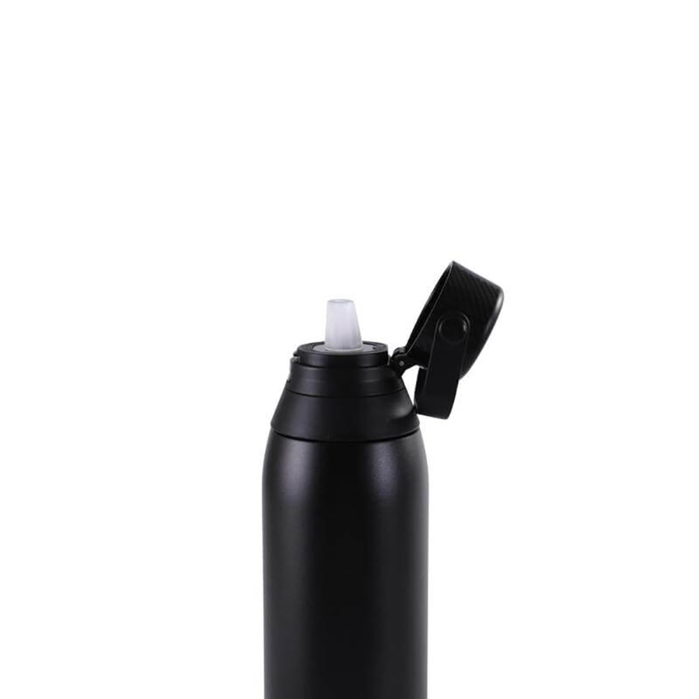 EVORA - Hans Larsen Double Wall Stainless Steel Vacuum Bottle-Black