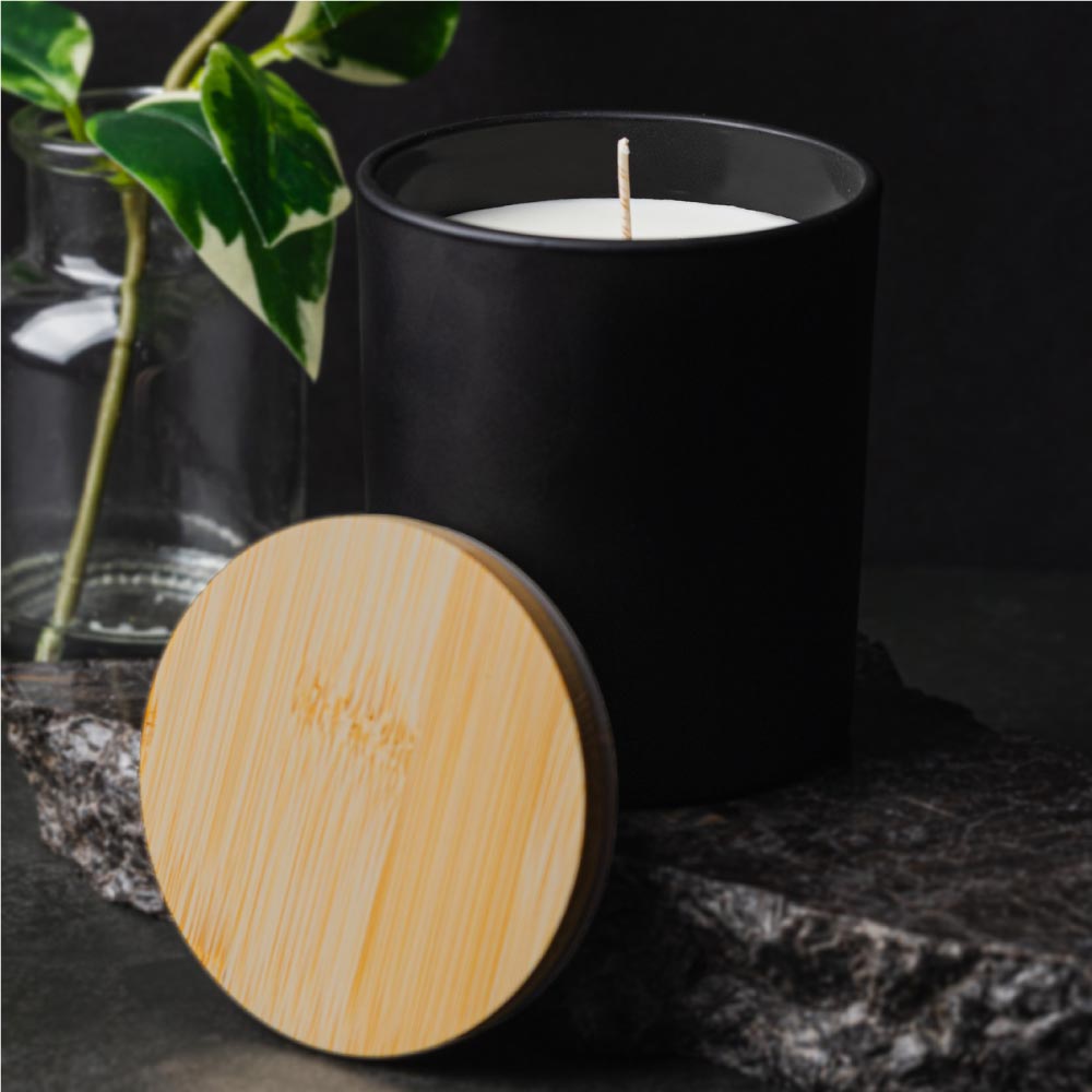 Scented Candles Arabian-Oud & Vanilla Fragrance in Glass Bottle