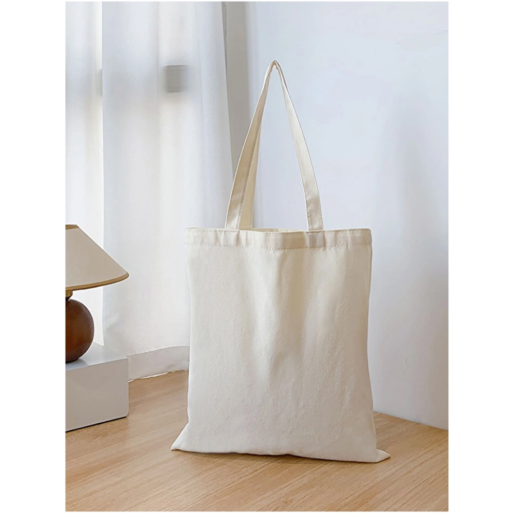 Promotional Cotton Shopping Bags 170 GSM with Long Handle Natural