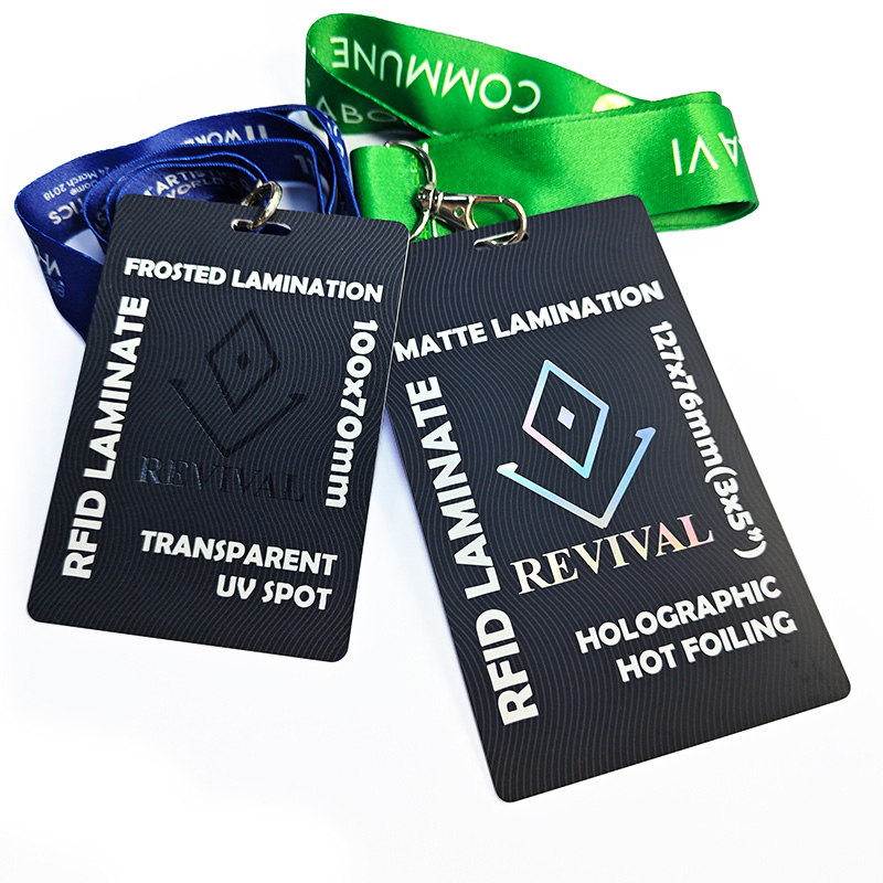 Factory Plastic RFID student ID Badges Card