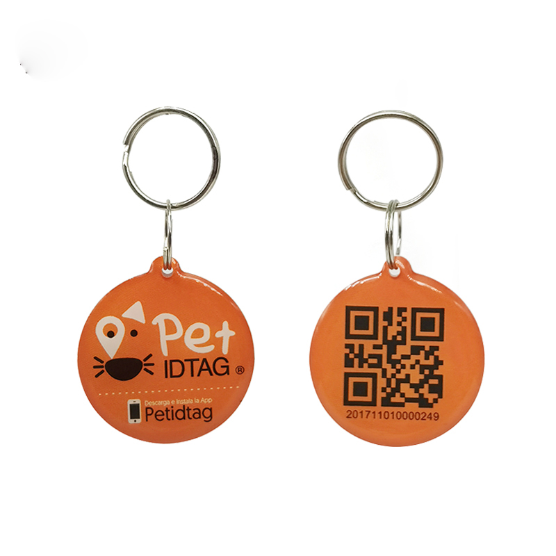 Waterproof Epoxy nfc id Tag with qr code